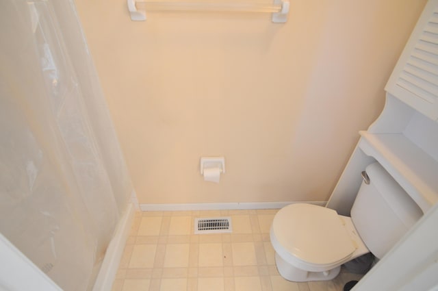 bathroom with toilet