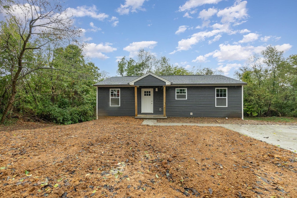 view of ranch-style house