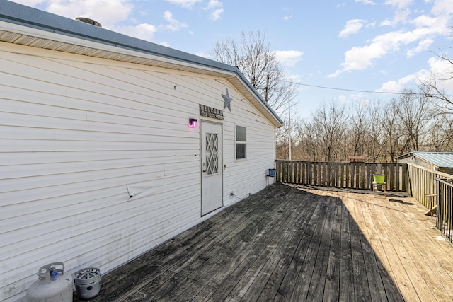 view of deck