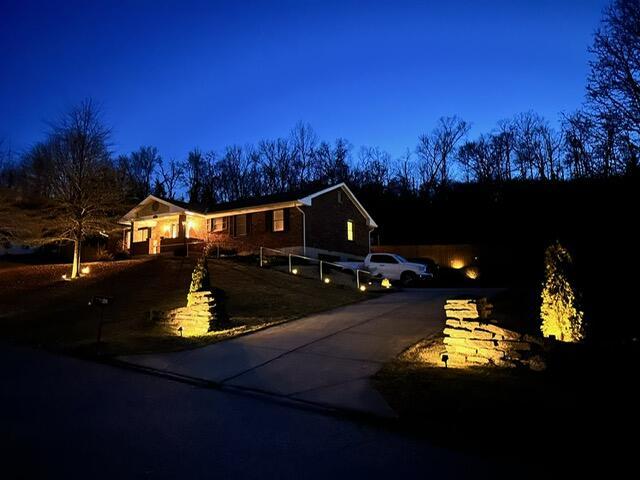 view of ranch-style home