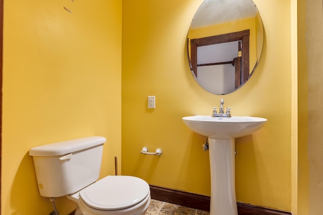 bathroom with toilet