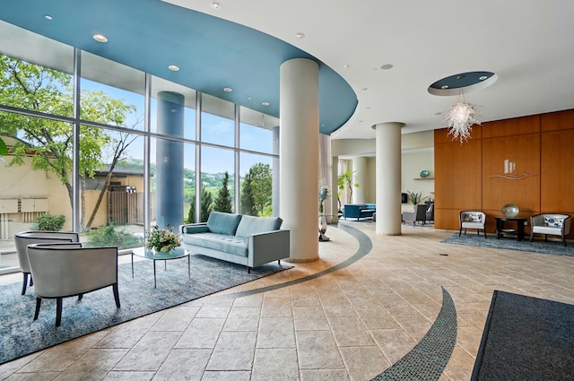 400 Riverboat Row Unit 605, Newport, KY 41071 - community lobby featuring a high ceiling