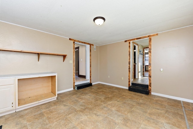 view of unfurnished living room