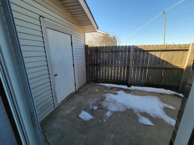 view of patio / terrace