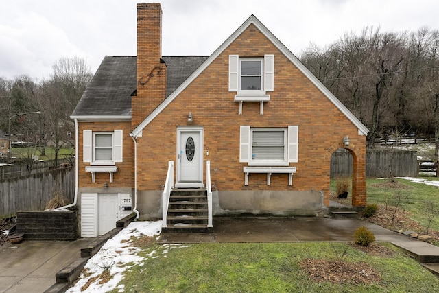 view of front of house