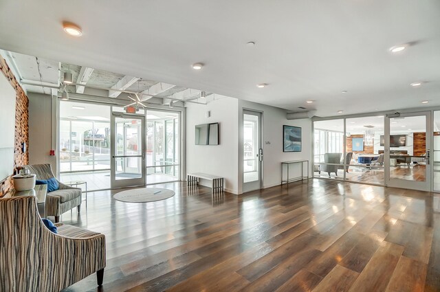 view of community lobby