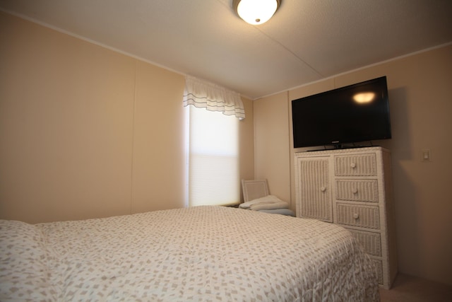 bedroom featuring ornamental molding