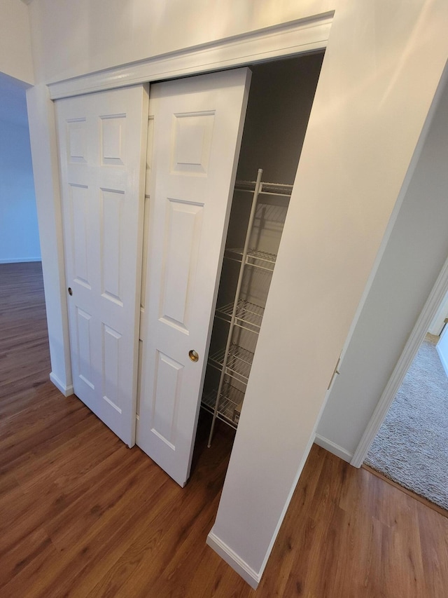 view of closet