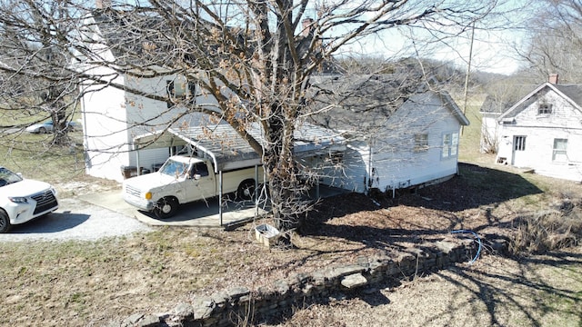 view of property exterior