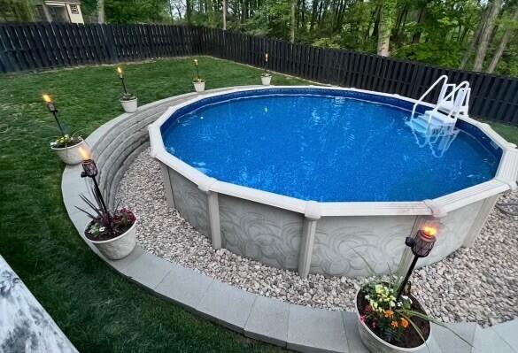 view of swimming pool featuring a fenced backyard, a fenced in pool, and a yard