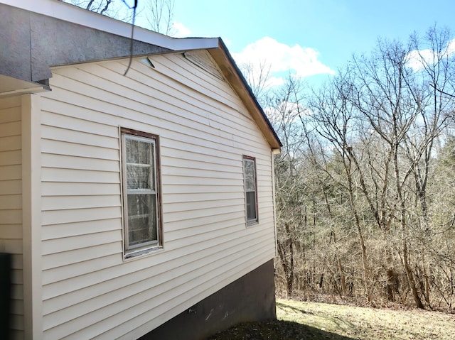 view of property exterior