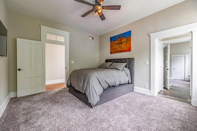 639 Watkins St, Covington, KY 41011 - carpeted bedroom featuring baseboards and ceiling fan