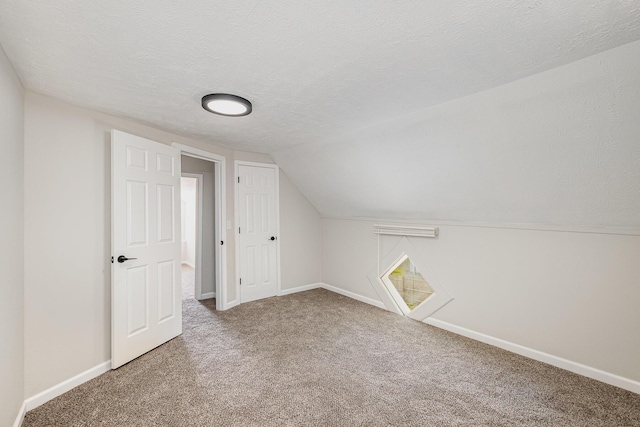 29 Race St, Dry Ridge, KY 41035 - bonus room featuring carpet flooring, lofted ceiling, and a textured ceiling