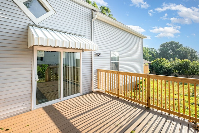 29 Race St, Dry Ridge, KY 41035 - view of deck