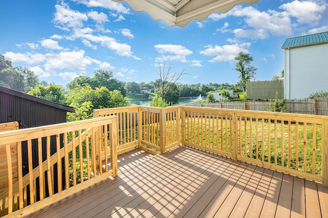 29 Race St, Dry Ridge, KY 41035 - deck with a water view