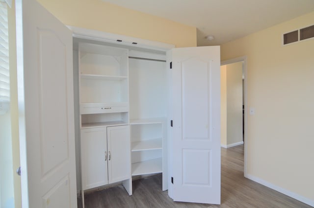 closet with visible vents