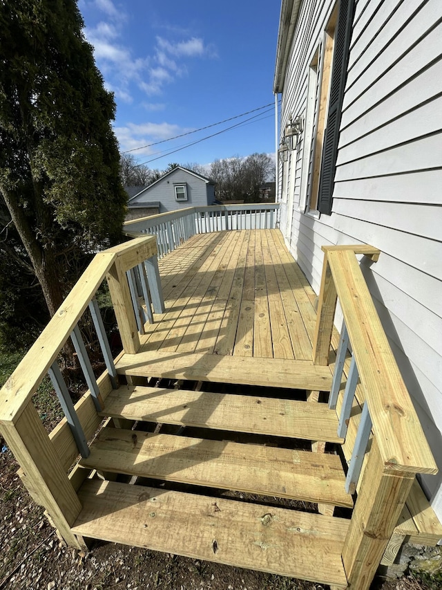 view of deck