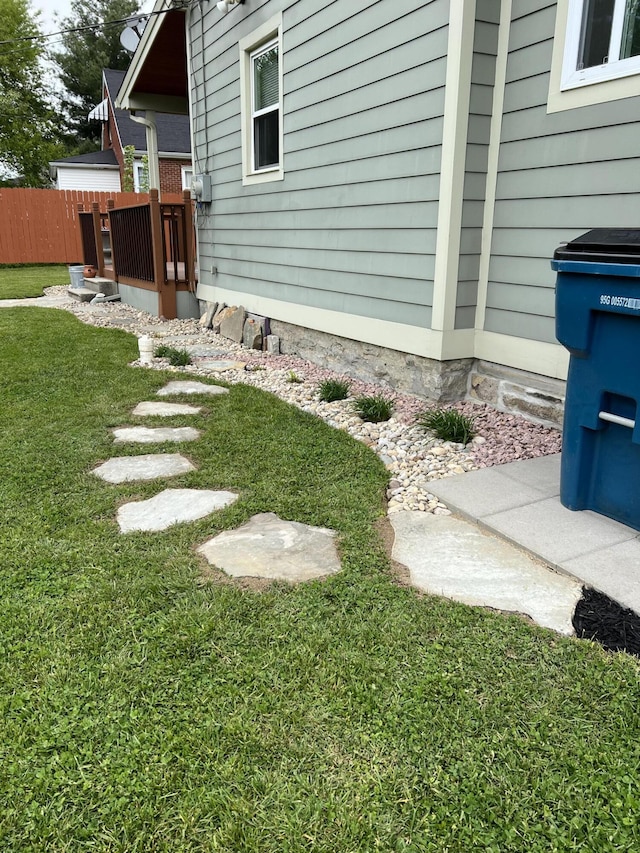 98 S Main St, Dry Ridge, KY 41035 - view of yard featuring fence