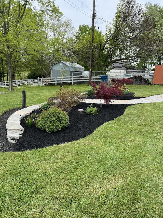 98 S Main St, Dry Ridge, KY 41035 - view of yard with fence