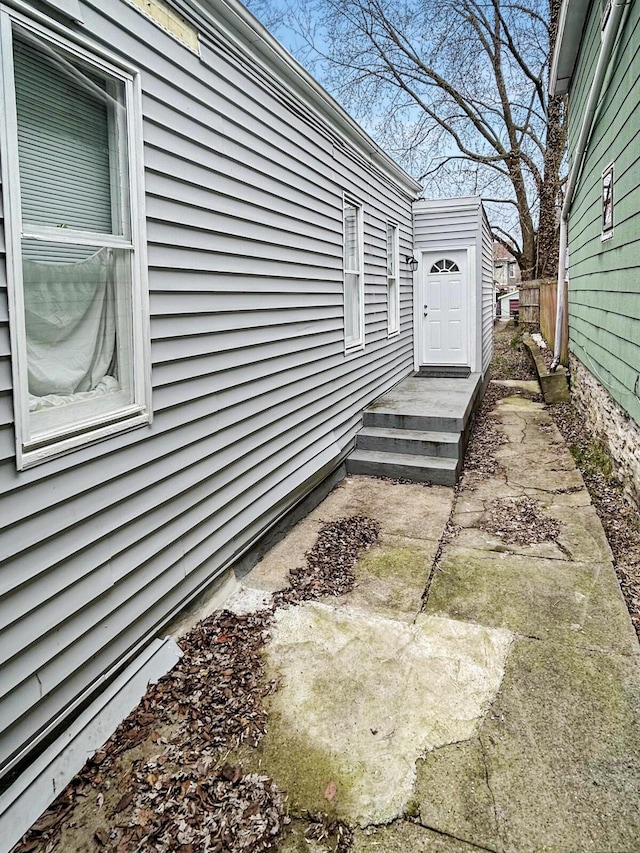 view of property exterior