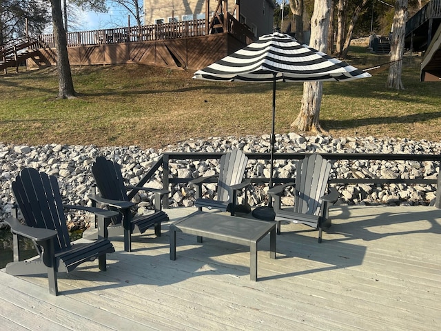 540 Summer Dr, Williamstown, KY 41097 - view of deck