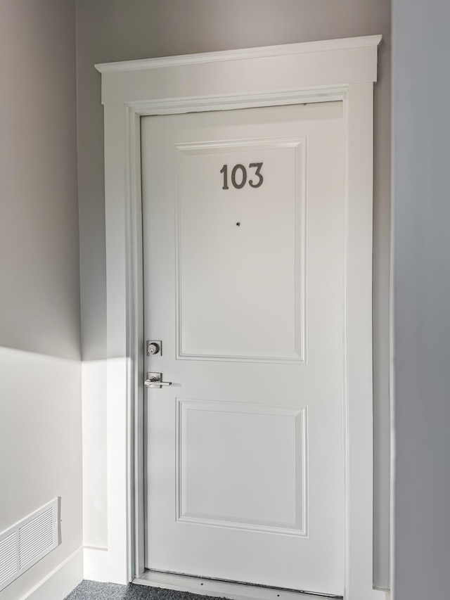 739 Manhattan Blvd Unit 103, Dayton, KY 41074 - doorway to property featuring visible vents