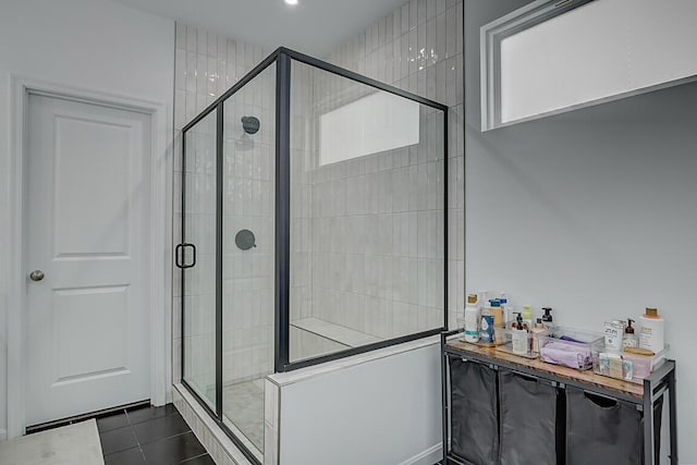 9956 Meadow Glen Dr, Independence, KY 41051 - full bathroom featuring tile patterned floors and a stall shower