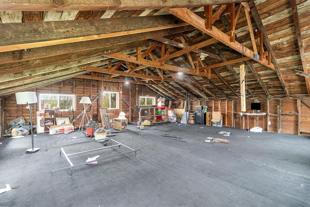 25 High St, Newport, KY 41071 - miscellaneous room featuring lofted ceiling