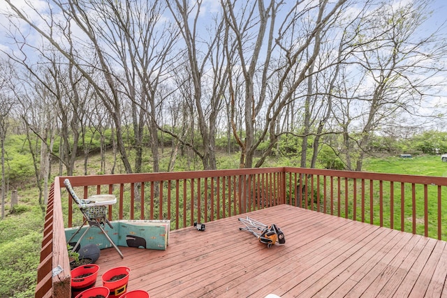 25 High St, Newport, KY 41071 - wooden deck with a yard