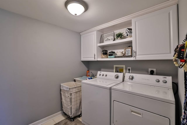 11506 Sutherland Dr, Walton, KY 41094 - washroom with washer and dryer, baseboards, and cabinet space