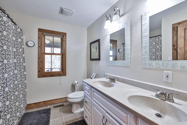 445 Elk Lake Resort Rd Unit 947-948, Owenton, KY 40359 - full bath with double vanity and tile patterned floors