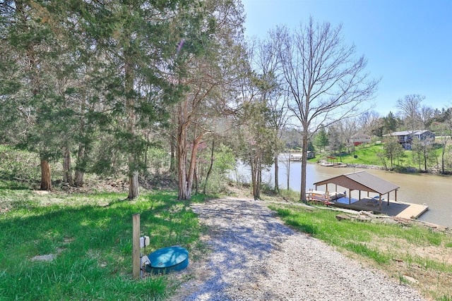 445 Elk Lake Resort Rd Unit 947-948, Owenton, KY 40359 - dock with a water view