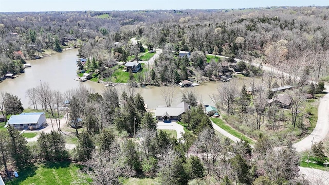 445 Elk Lake Resort Rd Unit 947-948, Owenton, KY 40359 - aerial overview of property's location with a forest and a nearby body of water