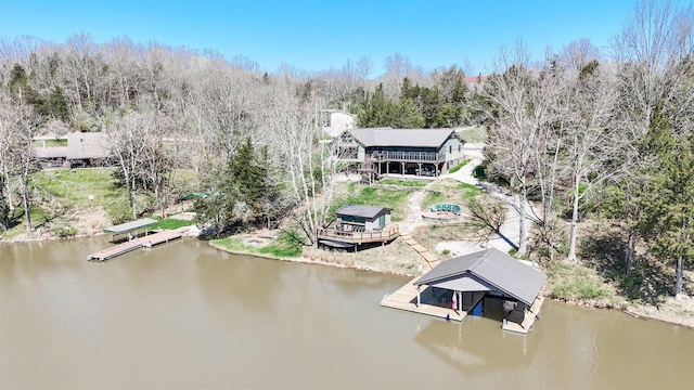 445 Elk Lake Resort Rd Unit 947-948, Owenton, KY 40359 - aerial view of property and surrounding area with a nearby body of water