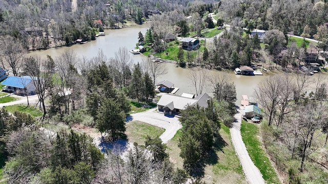445 Elk Lake Resort Rd Unit 947-948, Owenton, KY 40359 - aerial view of a large body of water