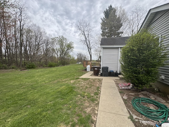 view of yard