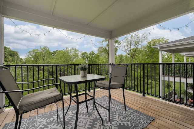 692 Daphne Way, Crescent Springs, KY 41017 - view of wooden deck
