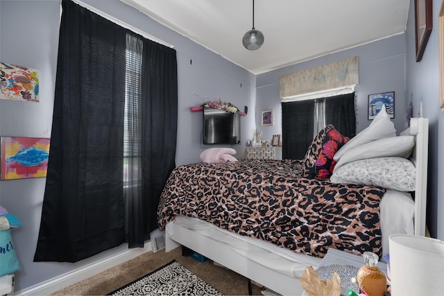bedroom featuring carpet floors