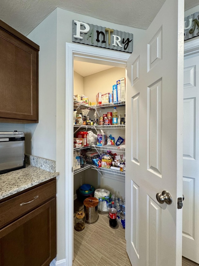 view of pantry