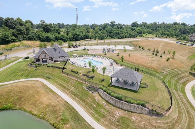 aerial view
