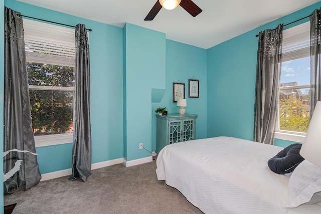 118 Electric Ave, Southgate, KY 41071 - carpeted bedroom featuring baseboards and ceiling fan