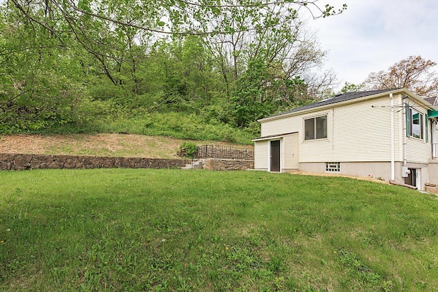 view of yard