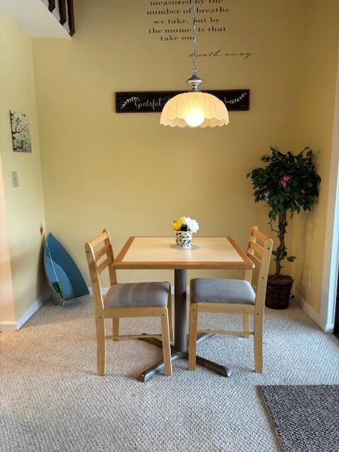 40 Fairway Ct Unit 14, Perry Park, KY 40363 - dining space featuring carpet floors and baseboards