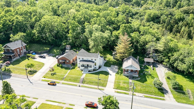 816 Highland Ave, Fort Wright, KY 41011 - view from above of property with a heavily wooded area