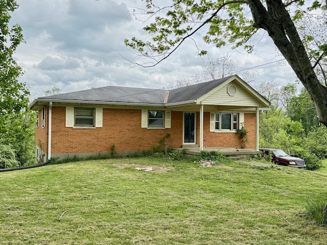 3390 Rector Rd, Morning View, KY 41063 - single story home featuring brick siding and a front yard