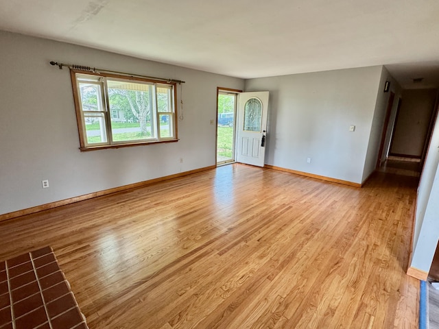 3390 Rector Rd, Morning View, KY 41063 - interior space featuring baseboards and light wood-style flooring