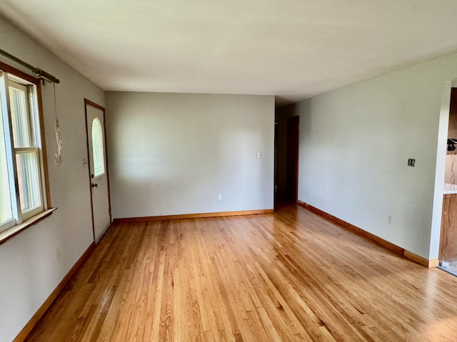 3390 Rector Rd, Morning View, KY 41063 - empty room with baseboards and light wood-type flooring
