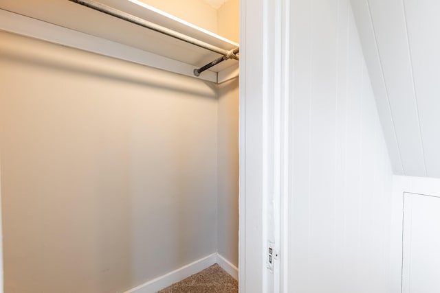 view of closet