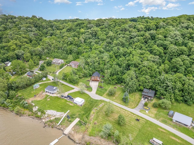 9500 Lower River Rd, Burlington, KY 41005 - view of property location with a heavily wooded area