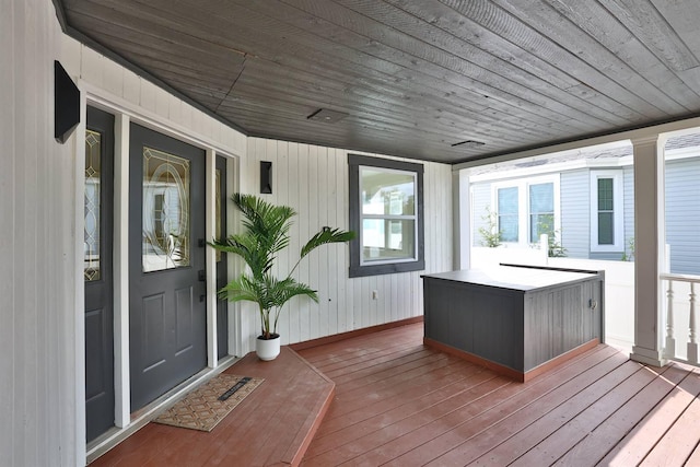 view of deck